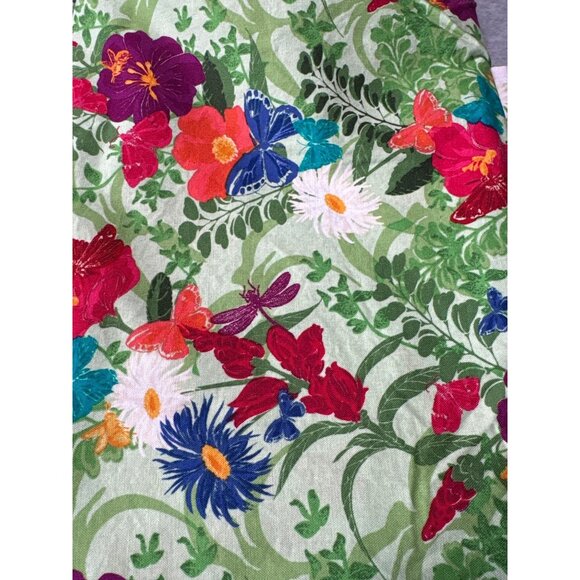 Floral Pattern Cotton Fabric 1/2 yard x 42" My Bouquet by MLiss - Picture 1 of 4